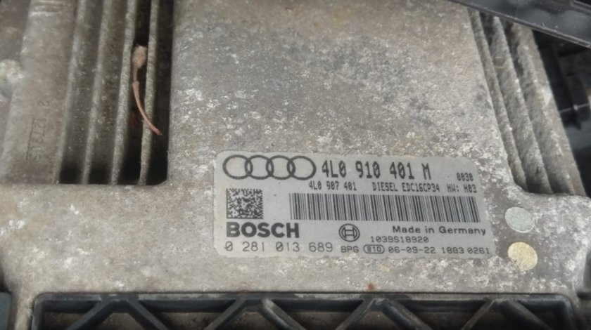 Calculator motor ecu cod 4L0910401M Audi Q7 4l motor 3.0tdi 233 BUG chit kit pornire