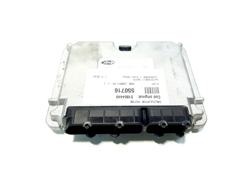 Calculator motor ECU, cod 51864449, Fiat 500, 1.2 benz, 169A4000 (id:550716)