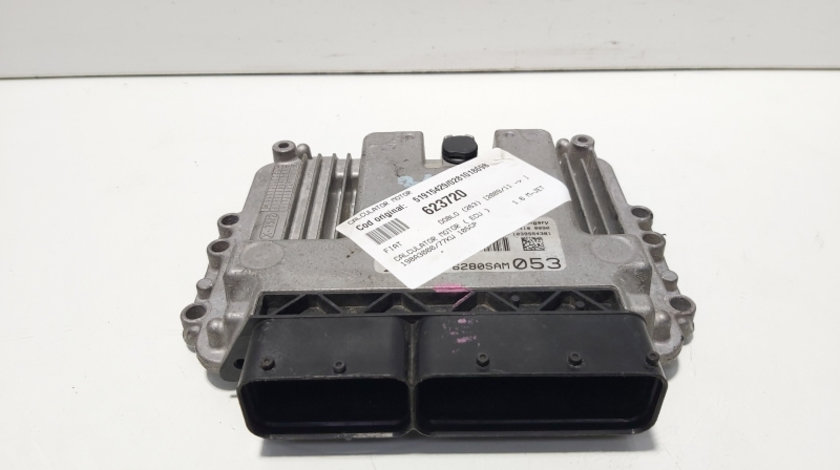 Calculator motor ECU, cod 51915429, 0281018698, Fiat Doblo (263) 1.6 M-jet, 198A3000 (id:623720)