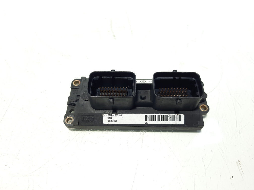 Calculator motor ECU, cod 55192305, Fiat Punto (188), 1.2 8V benz (id:562376)