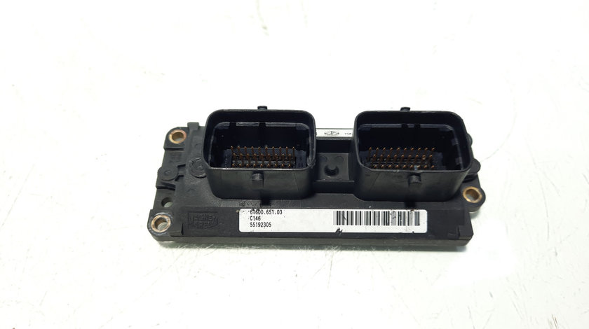 Calculator motor ECU, cod 55192305, Fiat Punto (188), 1.2 8V benz (id:562376)