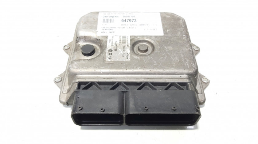 Calculator motor ECU, cod 55257726, Fiat Doblo (263), 1.3 M-Jet, 263A2000 (id:647973)