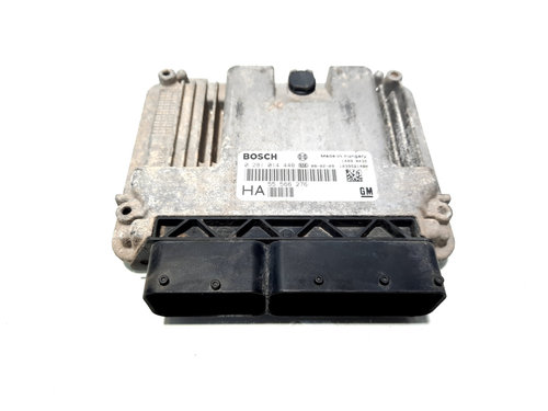 Calculator motor ECU, cod 55566276, 0281014449, Opel Astra H GTC, 1.9 CDTI, Z19DT (idi:516036)