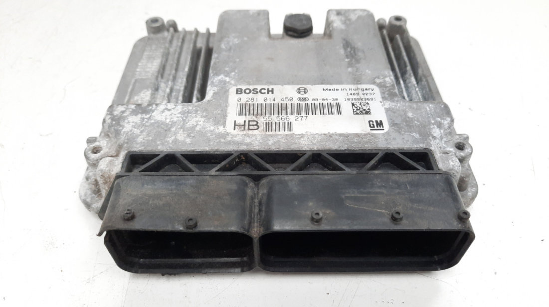 Calculator motor ECU, cod 55566277, 0281014450, Opel Vectra C Combi, 1.9 CDTI, Z19DT (idi:491585)