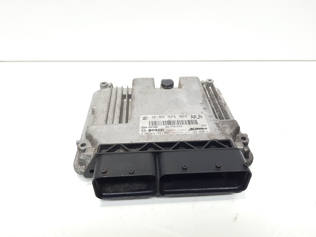 Calculator motor ECU, cod 55574903, Opel Astra J, 2.0 CDTI, A20DTH (idi:602371)