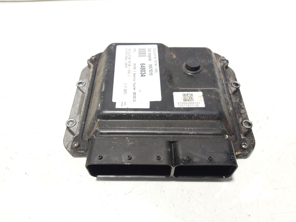 Calculator motor ECU, cod 55575315, Opel Astra J Combi, 1.7 CDTI, A17DTR (id:648034)