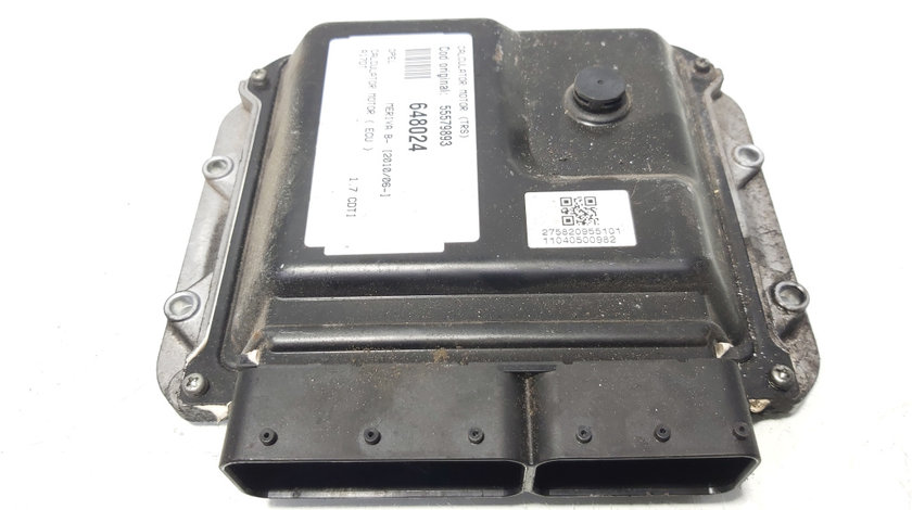 Calculator motor ECU, cod 55579893, Opel Meriva B, 1.7 CDTI, A17DT (id:648024)