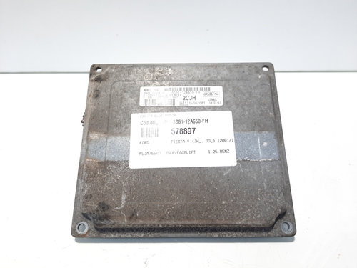 Calculator motor ECU, cod 6S61-12A650-FH, Ford Fusion (JU) 1.25 benz, FUJA (idi:578897)