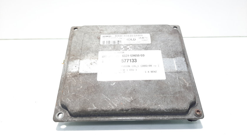 Calculator motor ECU, cod 6S61-12A650-GD, Mazda 2 (DY), 1.4 benz, FXJA (idi:577133)