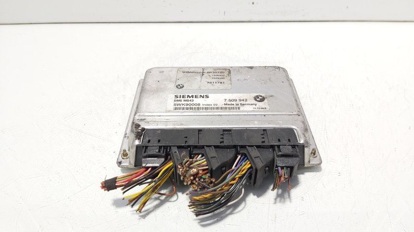 Calculator motor ECU, cod 7509942, Bmw X5 (E53), 3.0 diesel, 306D1 (id:647788)