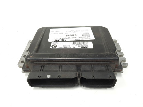 Calculator motor ECU, cod 7542730, 7527610, Mini Cooper Cabrio (R52), 1.6 16v benz, W10B16AB (idi:54...