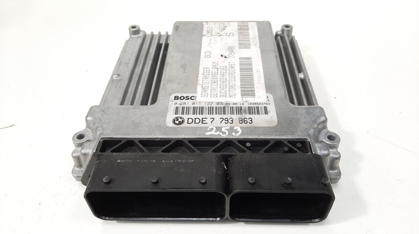 Calculator motor ECU, cod 7793863, 0281011122, Bmw 3 (E46), 2.0 diesel, 204D4 (idi:549896)