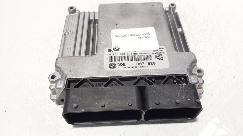 Calculator motor ECU, cod 7807828, 0281013537, Bmw 1 (E81, E87), 2.0 diesel, N47D20A (id:647737)