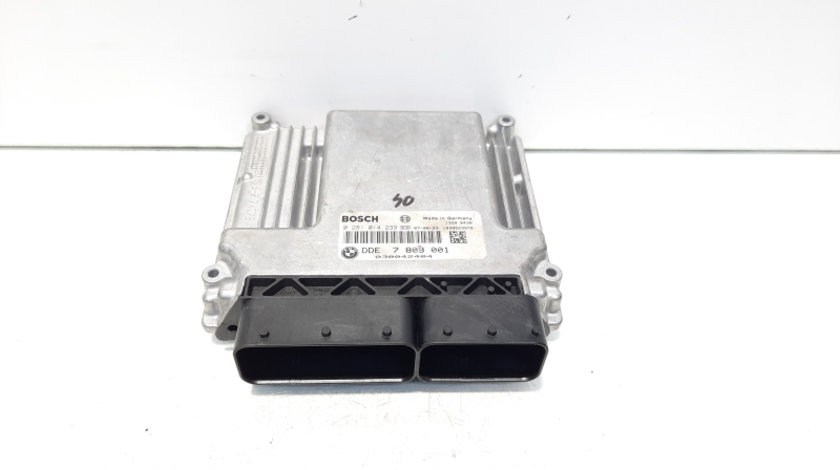 Calculator motor ECU , cod 7809001. 0281014239, Bmw 3 (E90), 2.0 diesel, N47D20A (id:592351)