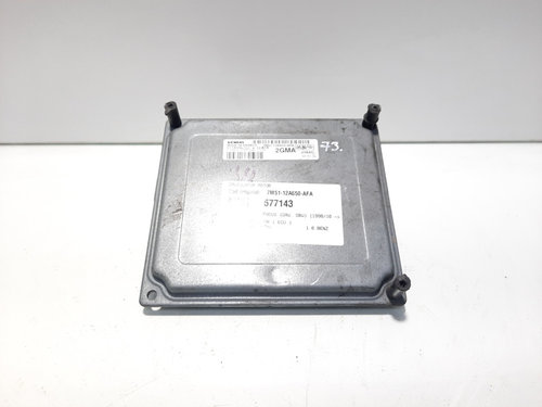 Calculator motor ECU, cod 7M51-12A650-AFA, Ford Focus 1 Sedan, 1.6 benz, FYDB (idi:577143)