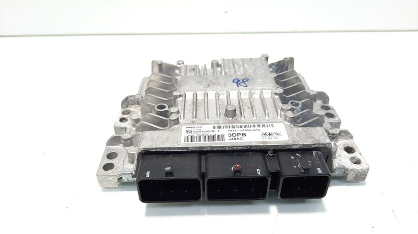 Calculator motor ECU, cod 7M51-12A650-APB, Ford Focus 2 (DA) 1.8 TDCI, KKDA (id:560412)