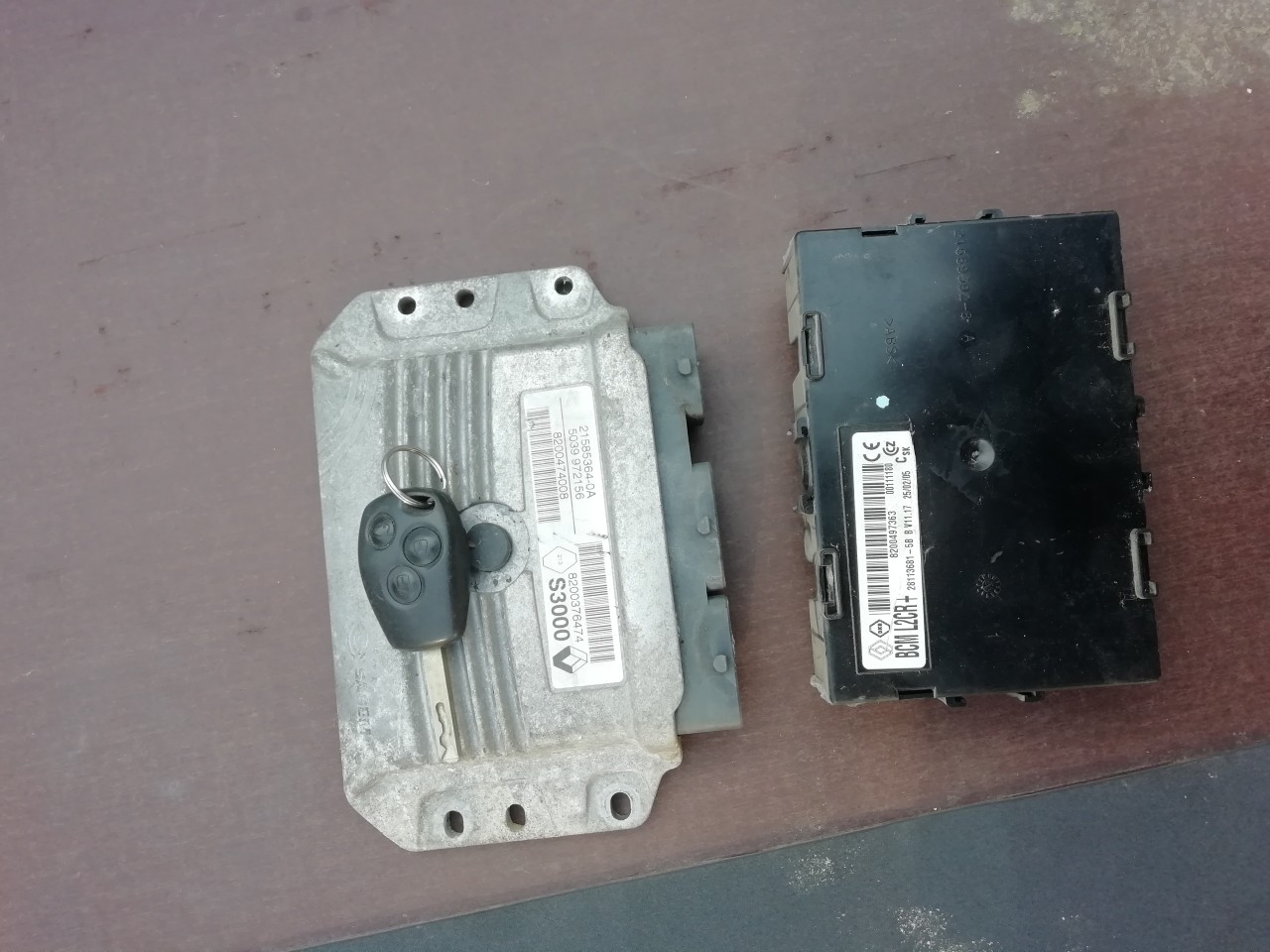 Calculator motor, ecu cod 8200376474, 8200474008, Renault Modus, 1.6 Benzina
