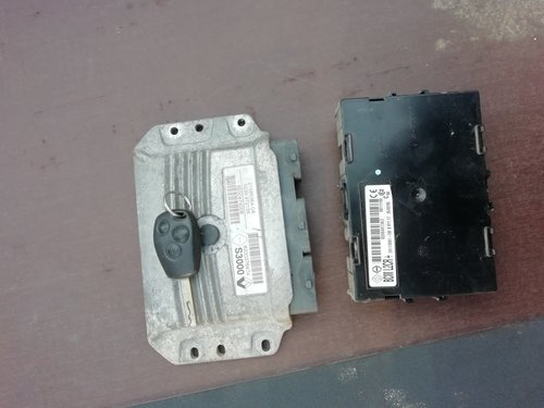 Calculator motor, ecu cod 8200376474, 8200474008, Renault Modus, 1.6 Benzina