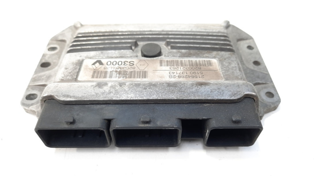 Calculator motor ECU, cod 8200387138, 8200321263, Renault Grand Scenic 2, 1.6 16v benz, K4M782 (idi:491900)