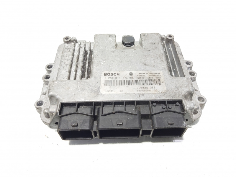 Calculator motor ECU, cod 8200391966, 0281011776, Renault Megane 2 Sedan, 1.9 DCI, F9Q800 (id:647924)