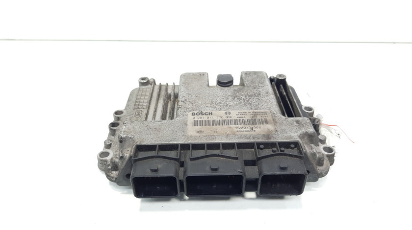 Calculator motor ECU, cod 8200391966, 0281011776, Renault Megane 2 Sedan, 1.9 DCI, F9Q800 (id:603928)