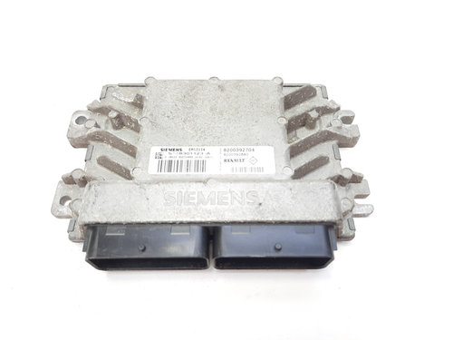 Calculator motor ECU, cod 8200392704, 8200392680, Renault Clio 2, 1.4 benz, K4J712 (idi:482934)