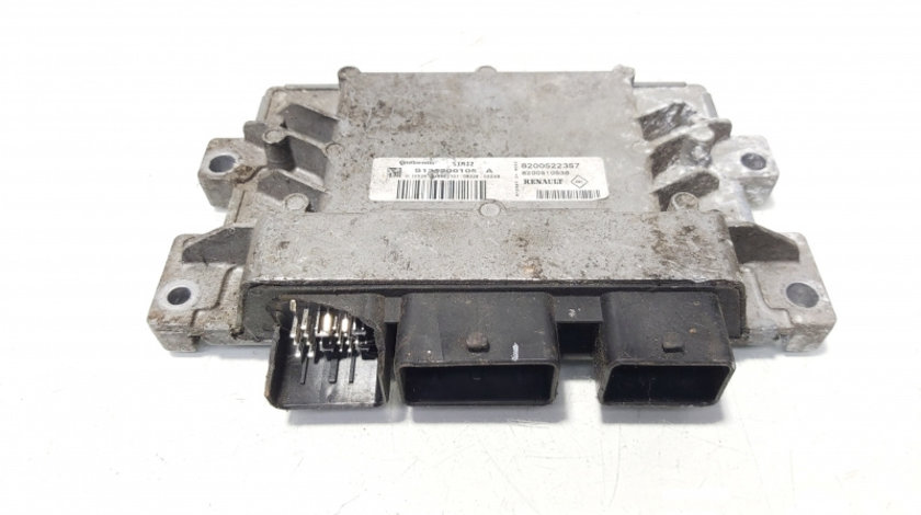 Calculator motor ECU, cod 8200522357, 8200510536, Renault Clio 3, 1.2 benz, D4F740 (id:648035)