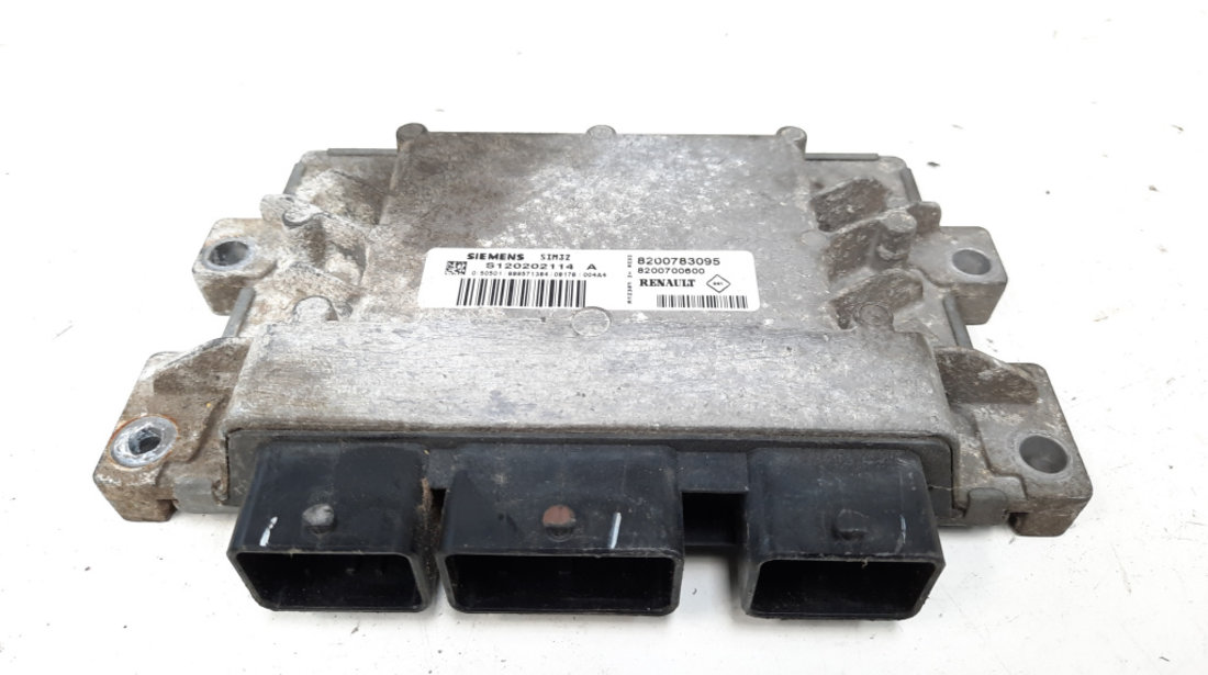 Calculator motor ECU, cod 8200783095, 8200700600, Renault Clio 3 Combi, 1.2 benz, D4F740 (idi:538532)