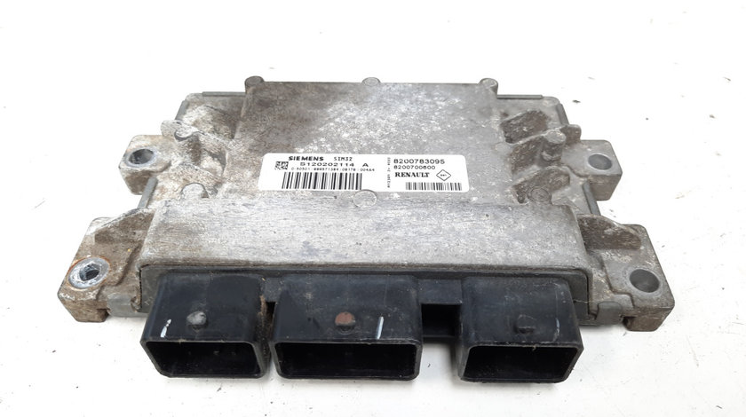 Calculator motor ECU, cod 8200783095, 8200700600, Renault Twingo 2, 1.2 benz, D4F770 (idi:538532)