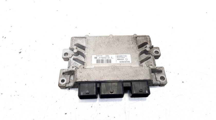 Calculator motor ECU, cod 8200851165, 8200700600, Renault Twingo 2, 1.2 benz, D4F770 (idi:535471)