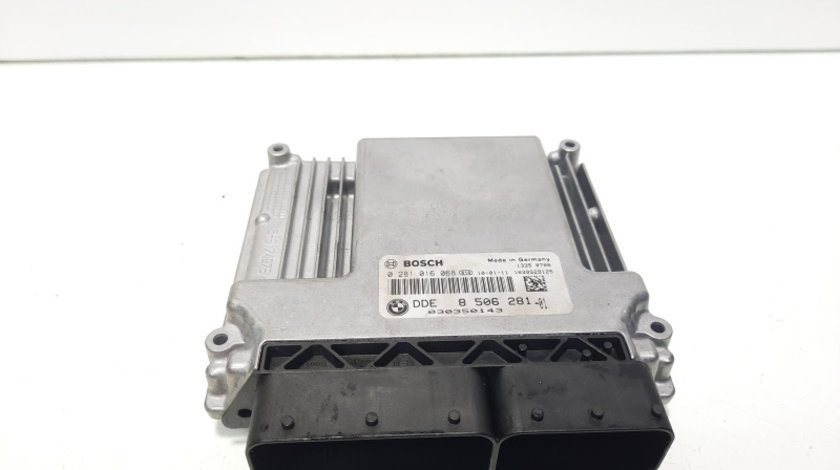 Calculator motor ECU, cod 8506281-01, 0281016068, Bmw 1 (E81, E87) 2.0 diesel, N47D20A (id:585326)