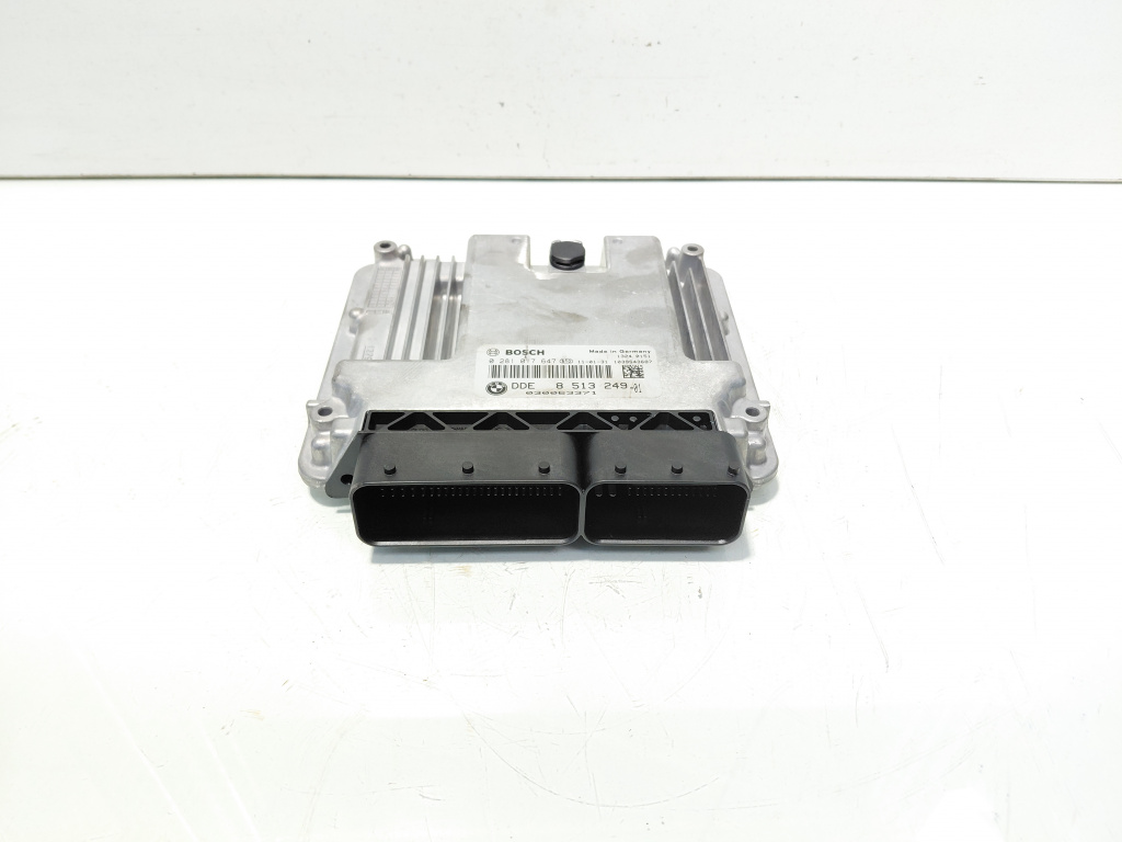 Calculator motor ECU, cod 8513249-01, 0281017647, Bmw X3 (F25) 2.0 diesel, N47D20C (id:706830)