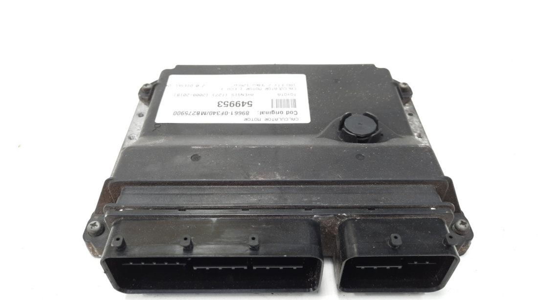 Calculator motor ECU, cod 89661-0F340, MB275900, Toyota Verso (AUR2, ZGR2), 2.0 diesel, 1AD-FTV (idi:549953)