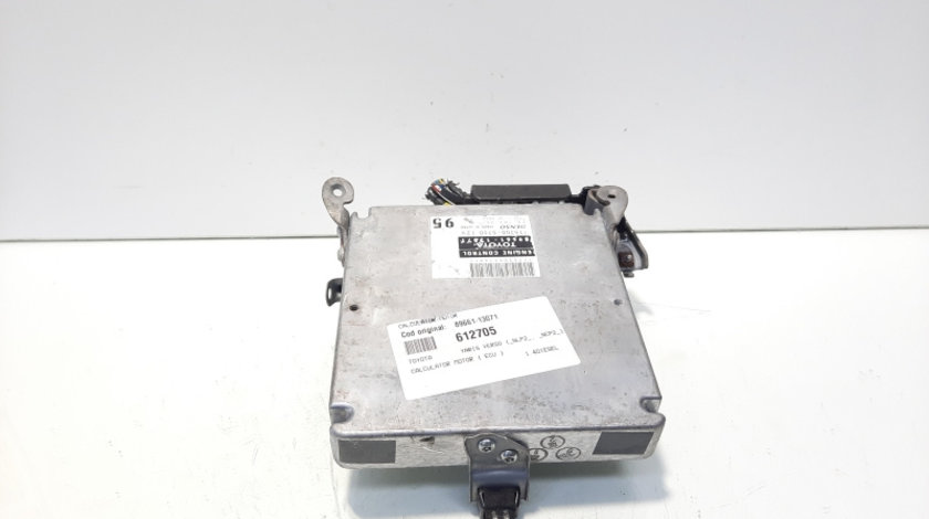 Calculator motor ECU, cod 89661-13071, Toyota Yaris Verso (P2) 1.4 diesel (id:612705)