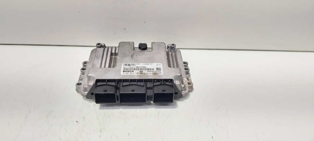 Calculator motor ECU, cod 8M51-12A650-MC, 0281012487, Ford Focus 2 Cabriolet, 1.6 TDCI, G8DA (idi:689795)