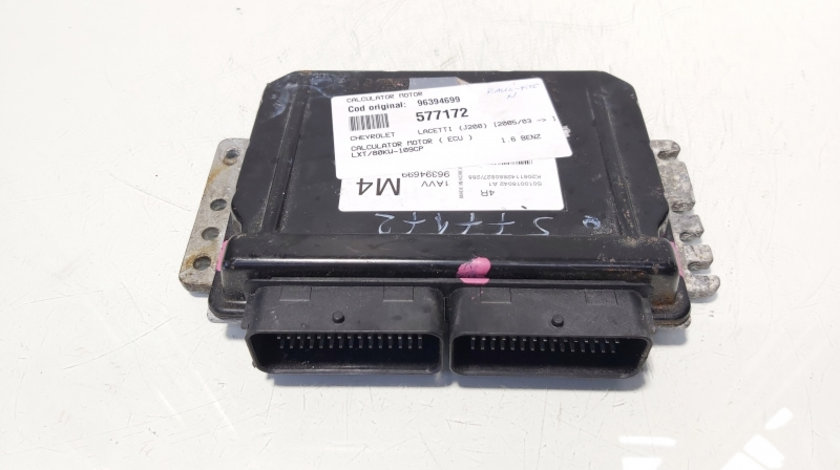 Calculator motor ECU, cod 96394699, Chevrolet Lacetti (J200), 1.6 benz, LXT (id:577172)