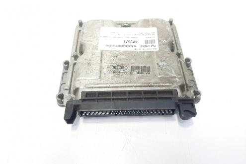 Calculator motor ECU, cod 9641607280, 0281010360, Citroen C5 (III), 2.0 HDI, RHR (id:696638)