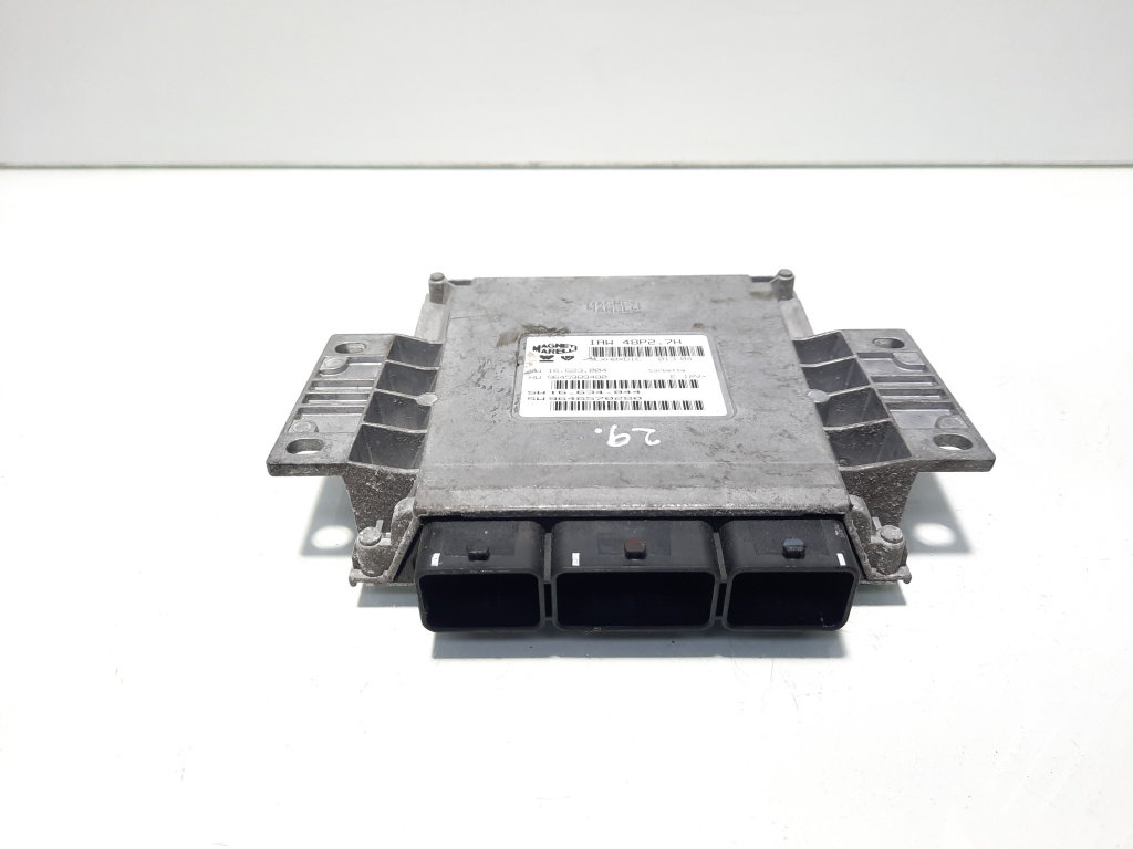 Calculator motor ECU, cod 9646570280, 9645989480, Citroen C2 (JM), 1.1 benz, HFX (id:577183)