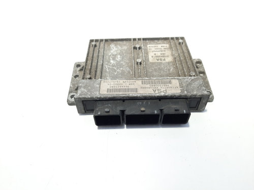 Calculator motor ECU, cod 9651500880, 9644625680, Citroen C3 (I), 1.4 benz, KFV (idi:483006)