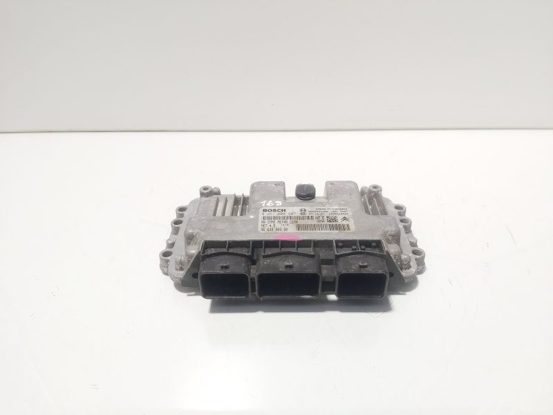 Calculator motor ECU, cod 9652552380, 0261208907, Peugeot 206, 1.6 benz, NFU (id:550048)