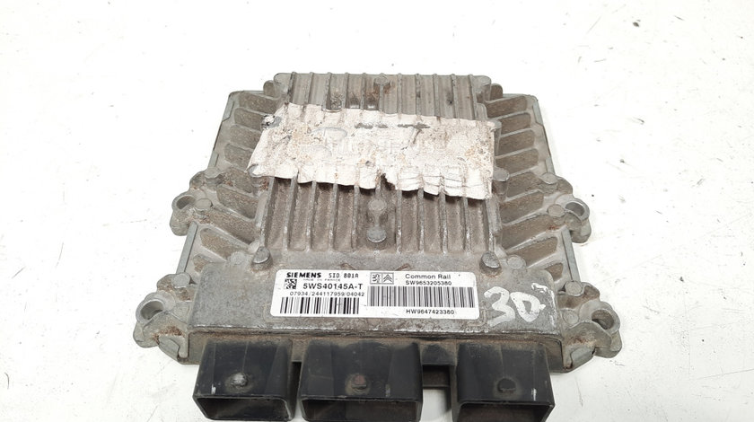 Calculator motor ECU, cod 9653205380, Fiat Ulysse (179), 2.2 M-Jet, 4HS (idi:538529)