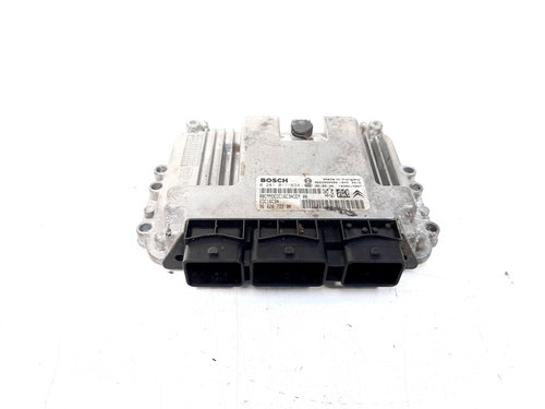 Calculator motor ECU, cod 9653958980, 0281011634, Peugeot 207 SW, 1.6 HDI, 9HZ (idi:538523)