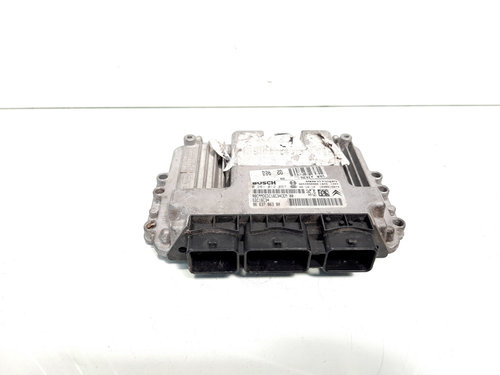 Calculator motor ECU, cod 9653958980, 0281012467, Peugeot 207 (WA), 1.6 HDI, 9HX (idi:539794)