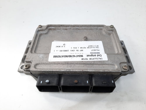 Calculator motor ECU, cod 9654716780, 9654792980, Citroen C4 Picasso, 2.0 benz, RFJ (idi:538547)