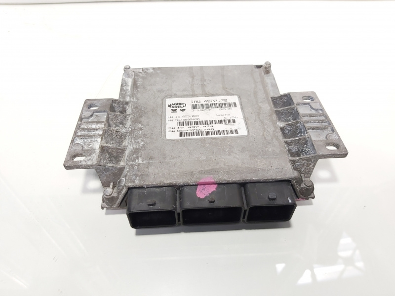 Calculator motor ECU, cod 9655756380, Citroen C3 (I), 1.1 benz, HFX (idi:491805)