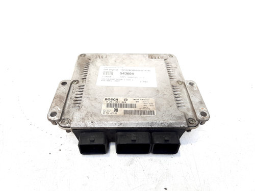 Calculator motor ECU, cod 9659440380, 0281011343, Citroen C8, 2.0 HDI, RHK (idi:543604)