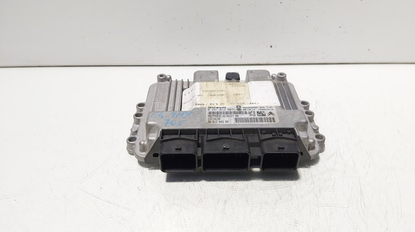 Calculator motor Ecu, cod 9661204380, 0281012985, Peugeot 307, 1.6 HDI, 9HX (id:645280)