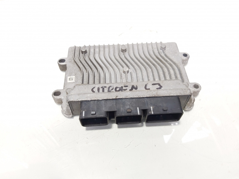 Calculator motor ECU, cod 9661700480, Peugeot 1007, 1.4 benz, KFV (idi:647789)