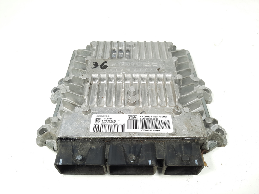 Calculator motor ECU, cod 9662331380, Peugeot 308 SW, 2.0 HDI, RHR (idi:538590)
