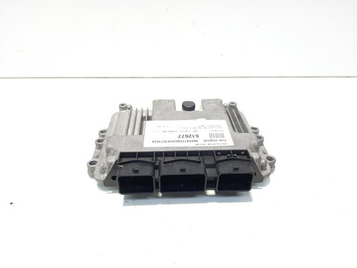 Calculator motor ECU, cod 9662872280, 0281011634, Peugeot 307 Break, 1.6 HDI, 9HX (idi:612677)